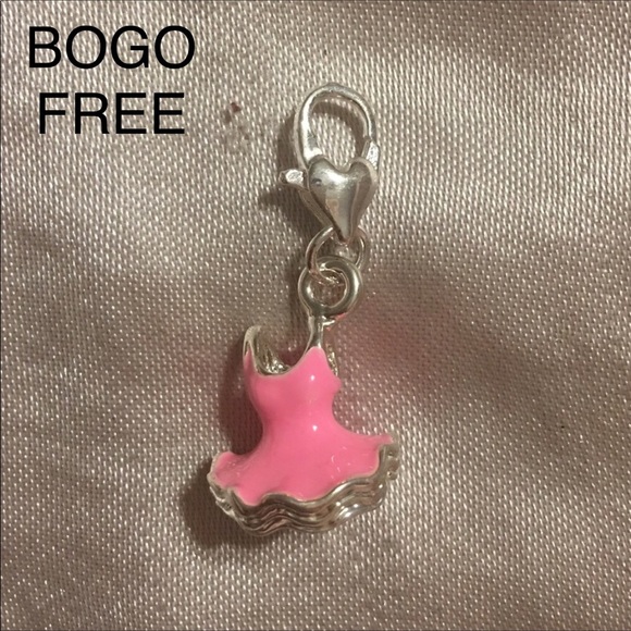 Jewelry - SALE 5 for $25 tutu dress charm w/lobster clasp